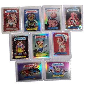 Garbage Pail Kids Chrome Refractors Lot Of 9 Topps 2022-2023 NM